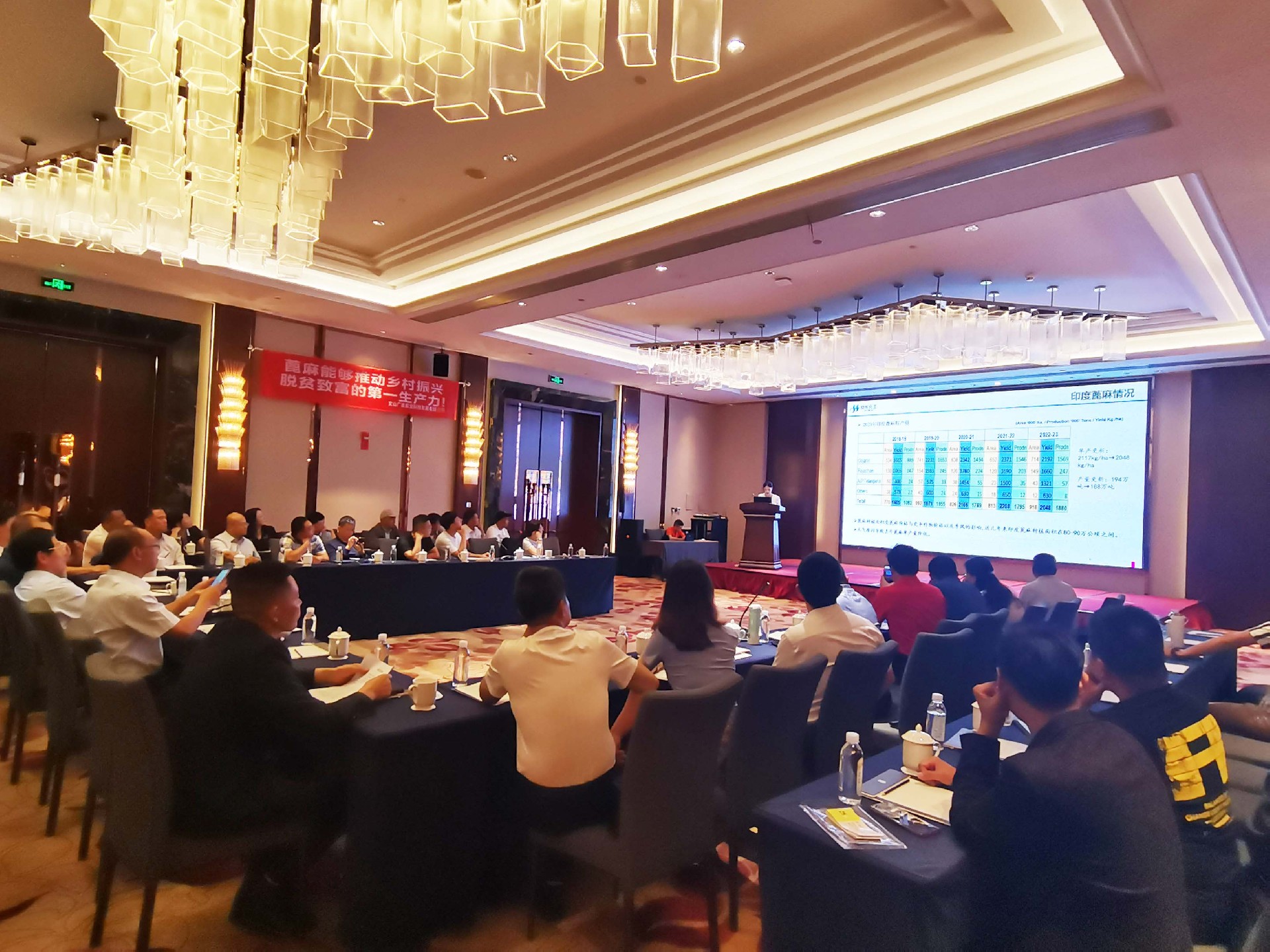 蓖麻经济技术分会第七届第二次年会顺利召开